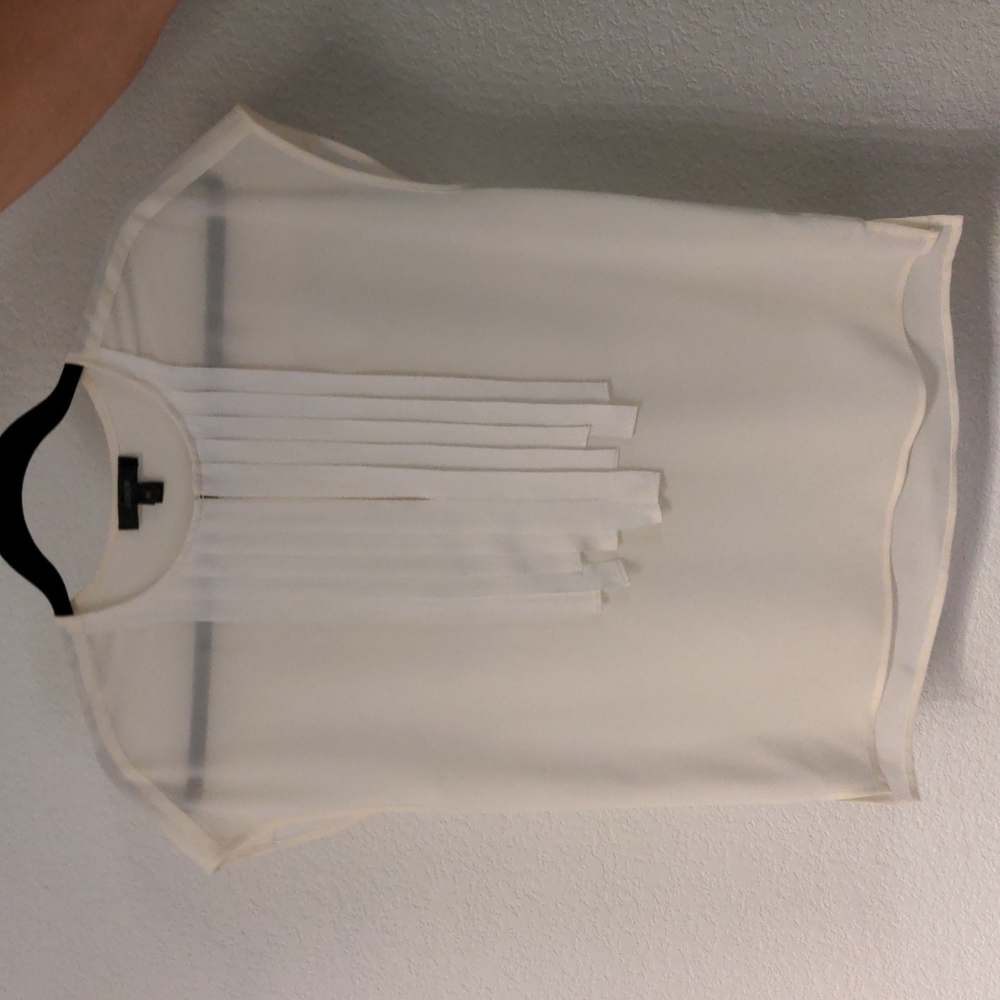 J.crew ivory top blouse